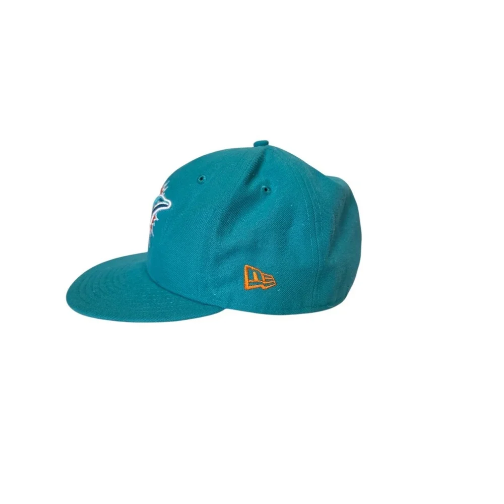 New Era Miami Dolphins Snapback Hat  One Size Fits Most